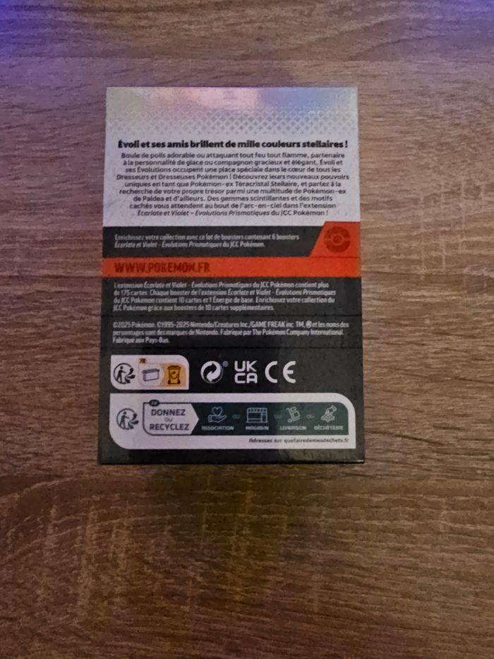 Bundle 6 boosters Évolutions Prismatique - photo numéro 2