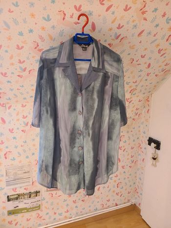 Chemiser transparent