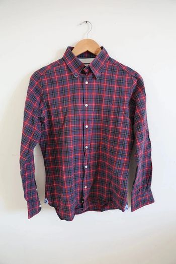 C37 Chemise à carreaux Cremieux Mercer St Collection Taille S