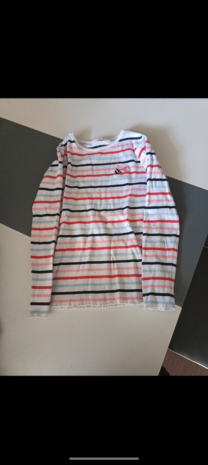 T-shirt manches longues fille