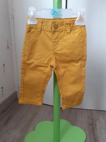 Pentalon jaune/moutarde 6 mois