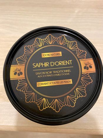 Savon noir à l’huile d’olive Safir d’orient