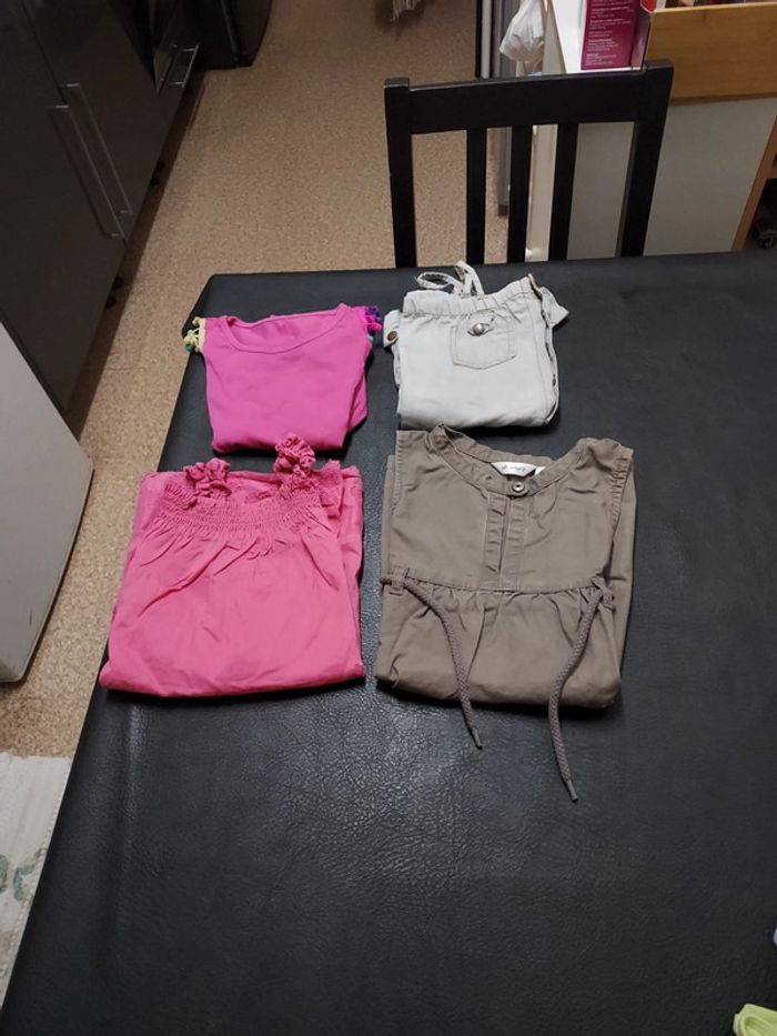 Lot de 26 vêtements été fille 4 ans - photo numéro 14