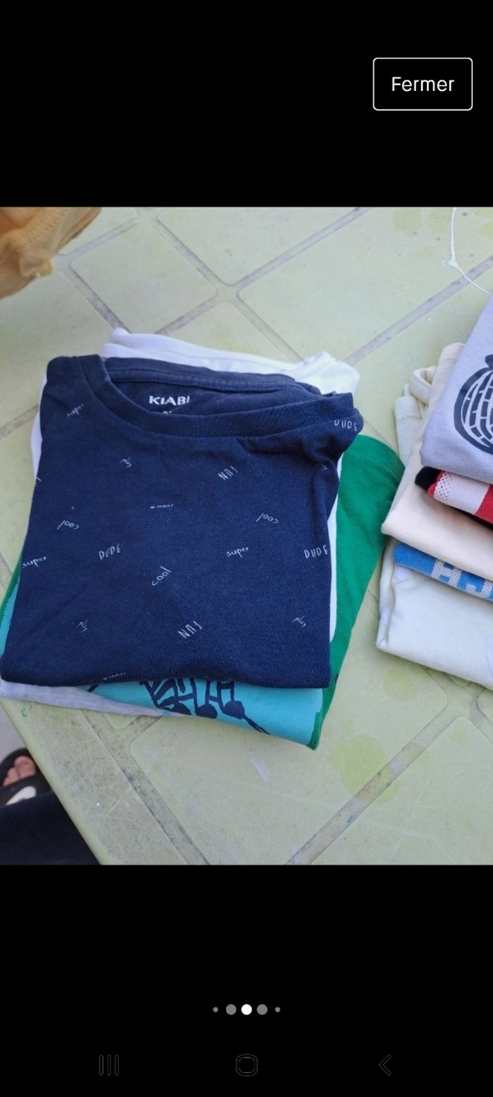 Lot tee shirt manche courte - photo numéro 3