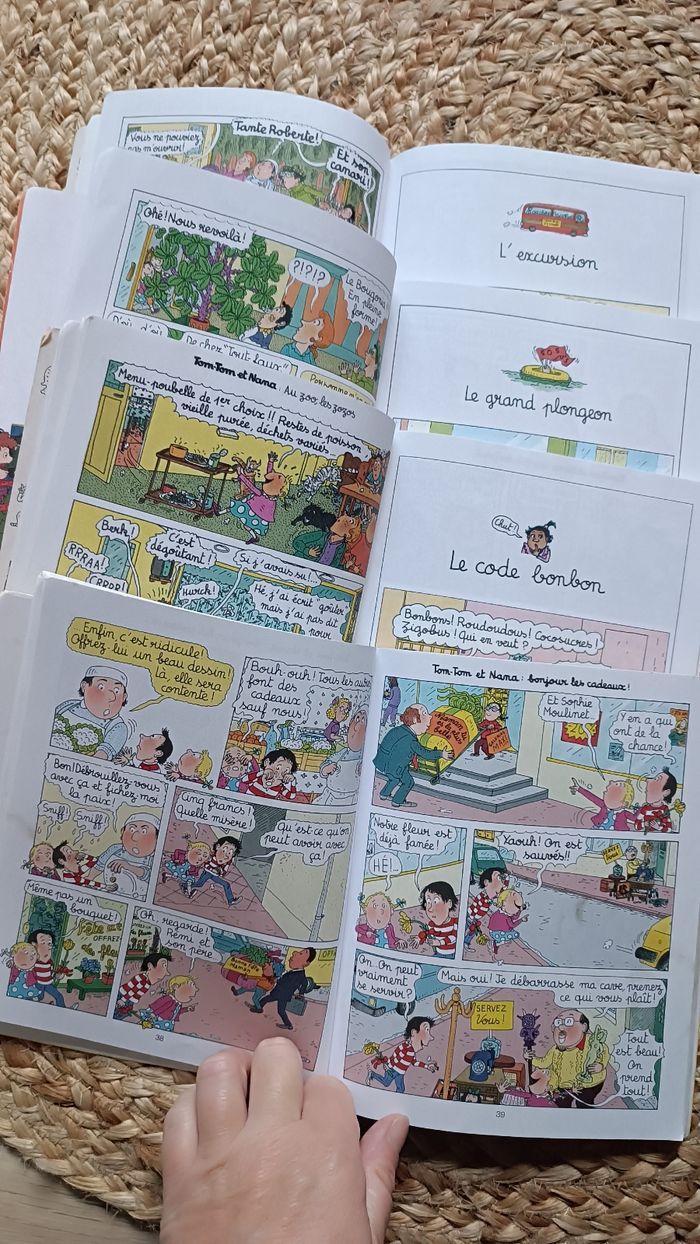 Lot de 4 livres Tom Tom et Nana - photo numéro 3