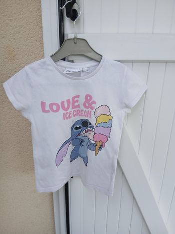 Tee-shirt filles stitch taille 6 ans