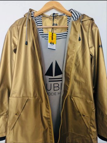 Veste / Coupe vent doré Neuve Hublot Tailles XS-S