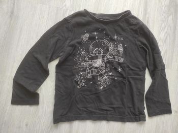 Tee-shirt garçon phosphorescent 5ans