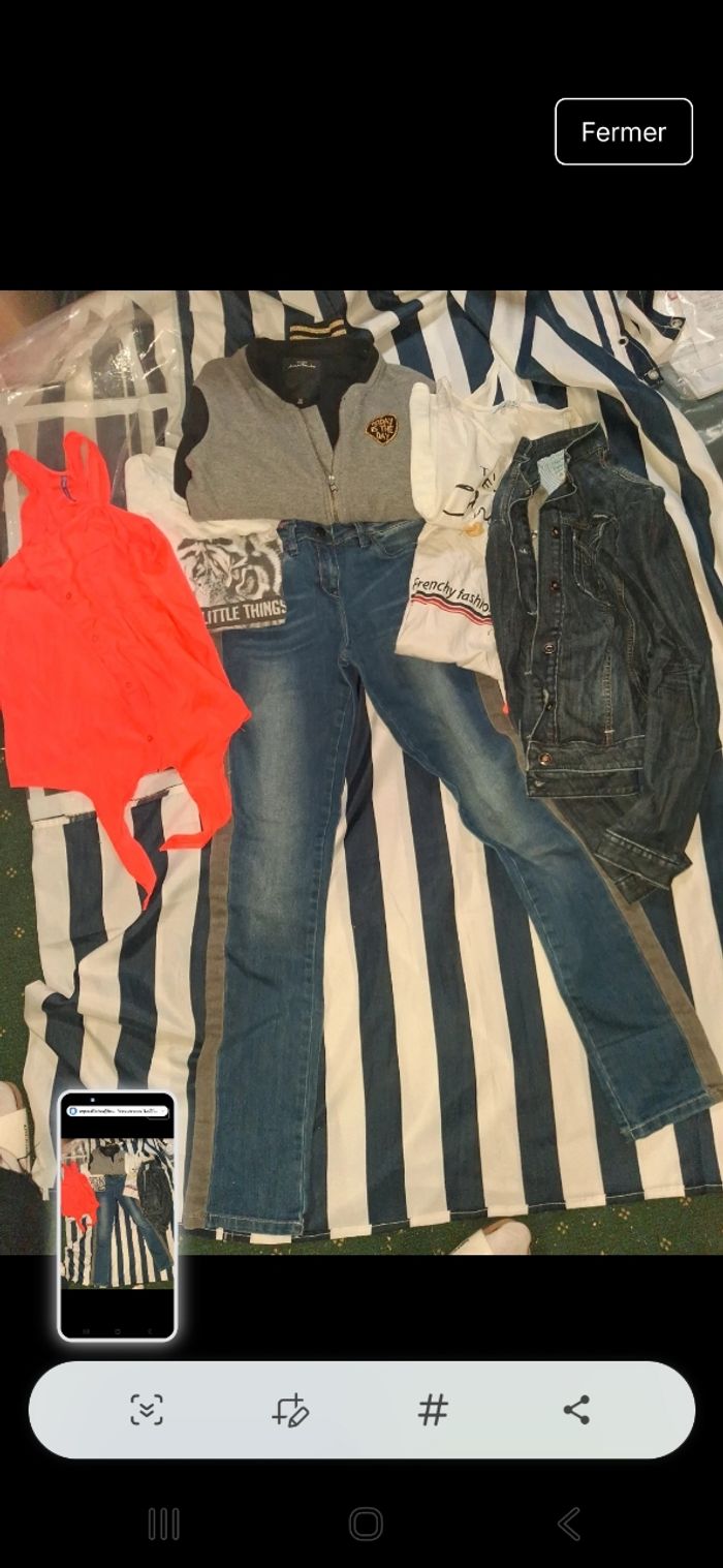 Lot vêtements 16 ans