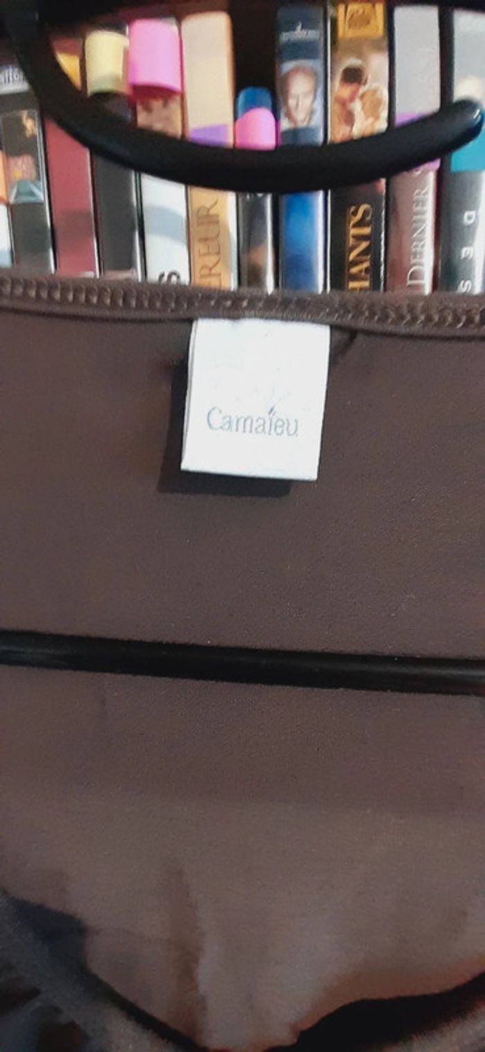 Haut manches 3/4 marron 42 xl - photo numéro 3