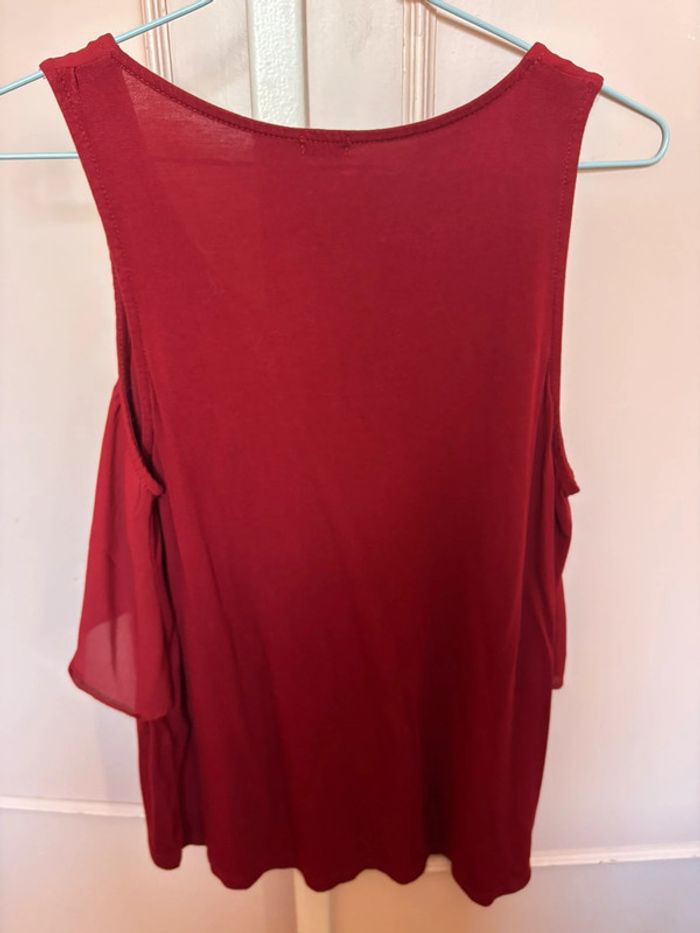 Top rouge pimkie - photo numéro 3