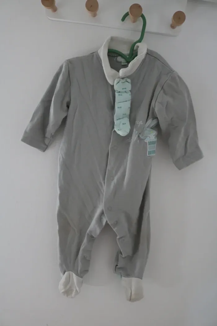 Lot pyjamas hiver garçon 12 mois - photo numéro 4