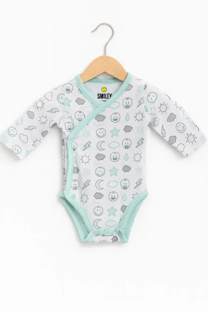 Body cache-cœur - Smiley Baby - 0 mois