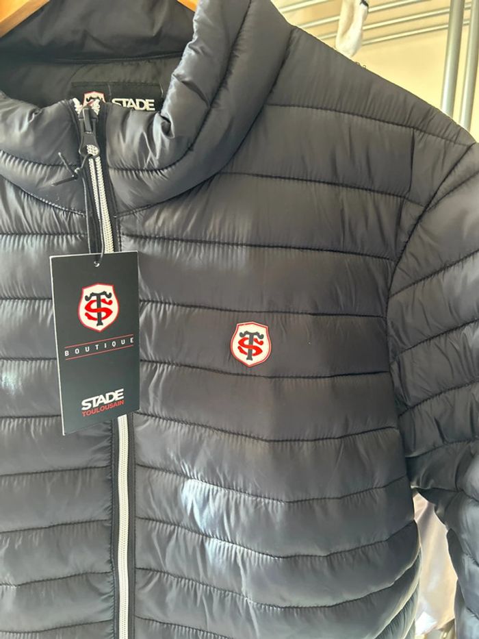 Doudoune Homme Stade Toulousain noire - photo numéro 2