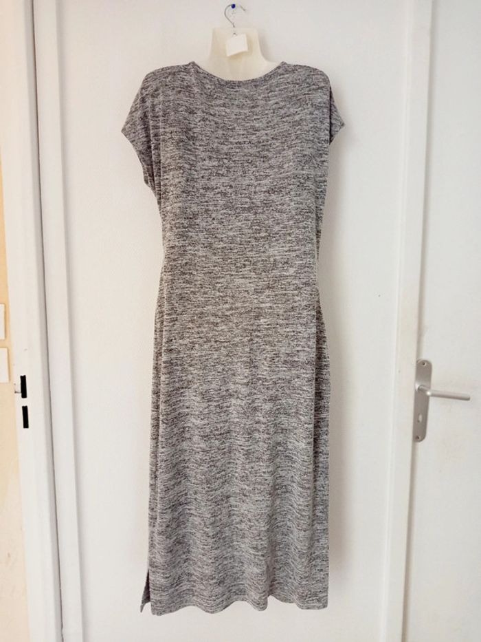 Robe avec noeud mi-saison femme - photo numéro 3
