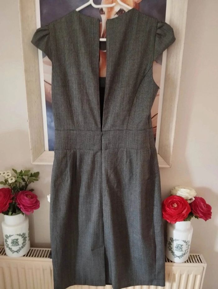 🌹Robe Graphique Vichy & Ruban Satin Caroll T36/38🌹 - photo numéro 17