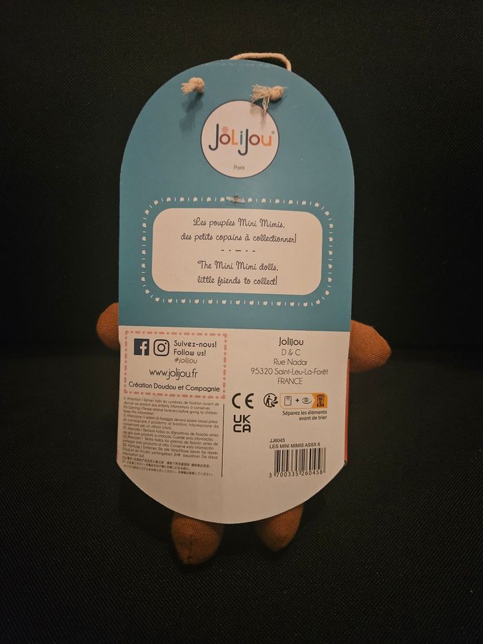 Poupée chiffon Jolijou Les mini mimis - photo numéro 2