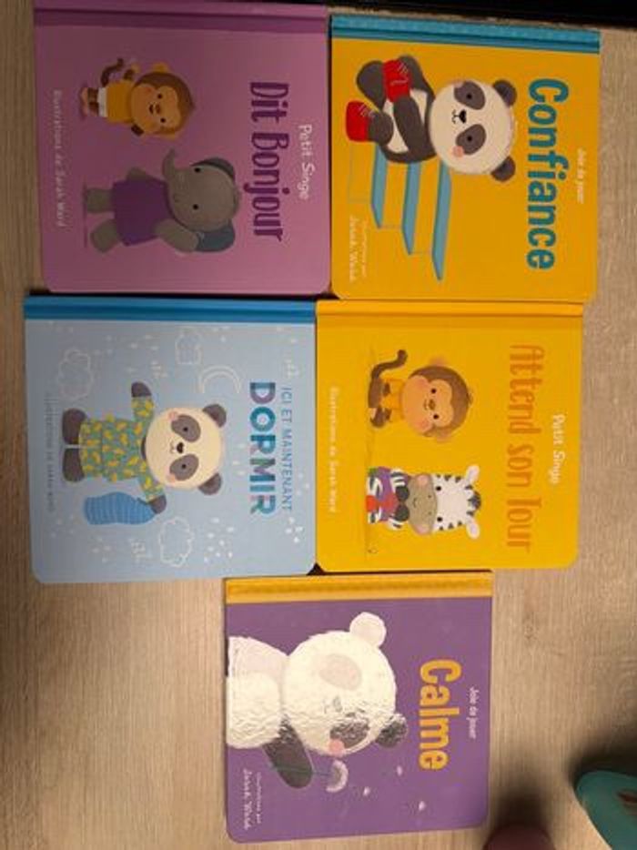 Lot livre enfant apprentissage / émotions