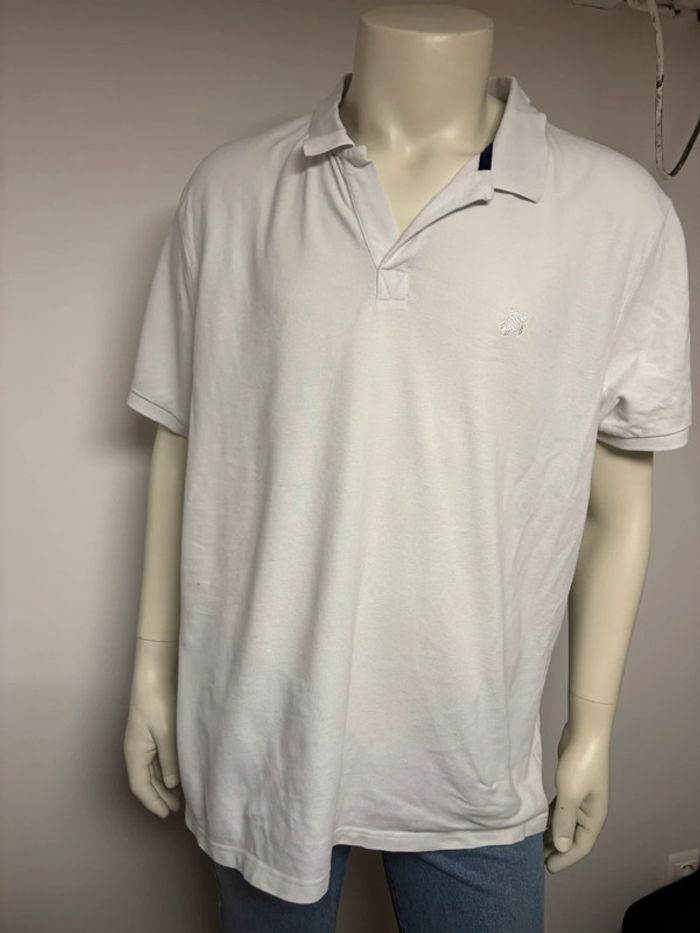 Polo blanc vilebrequin taille XXL homme - photo numéro 2