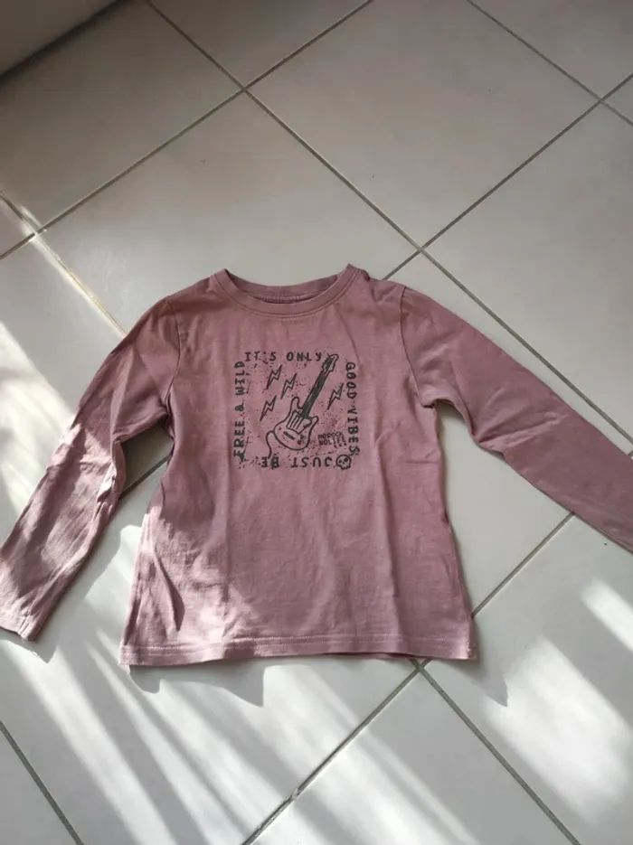 Tee-shirt ML Kiabi 5 ans