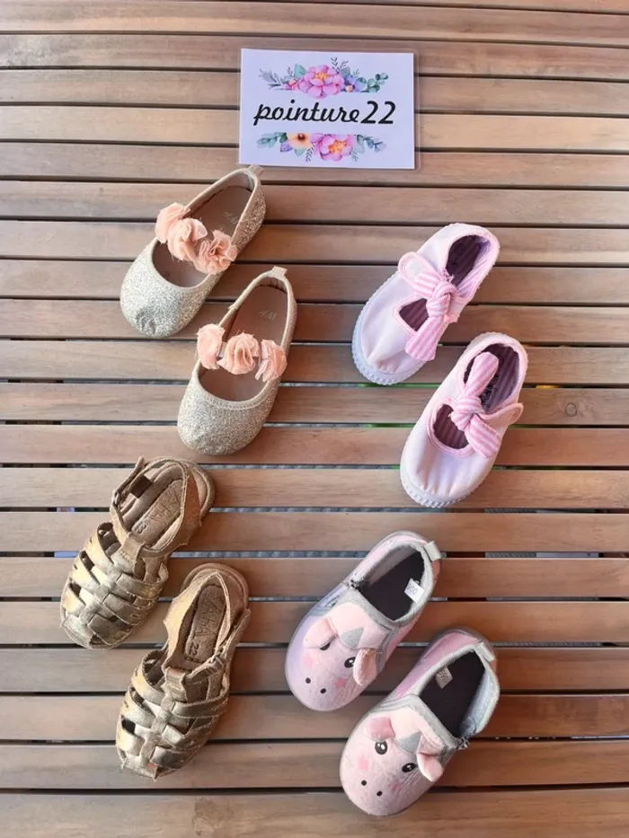 Lot chaussures mi saison 22