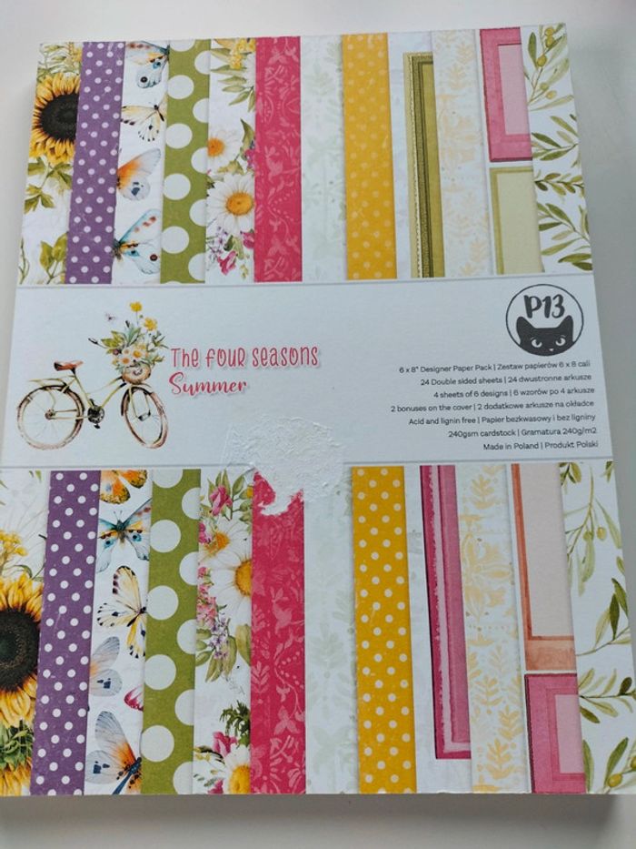 Papier pour scrapbooking