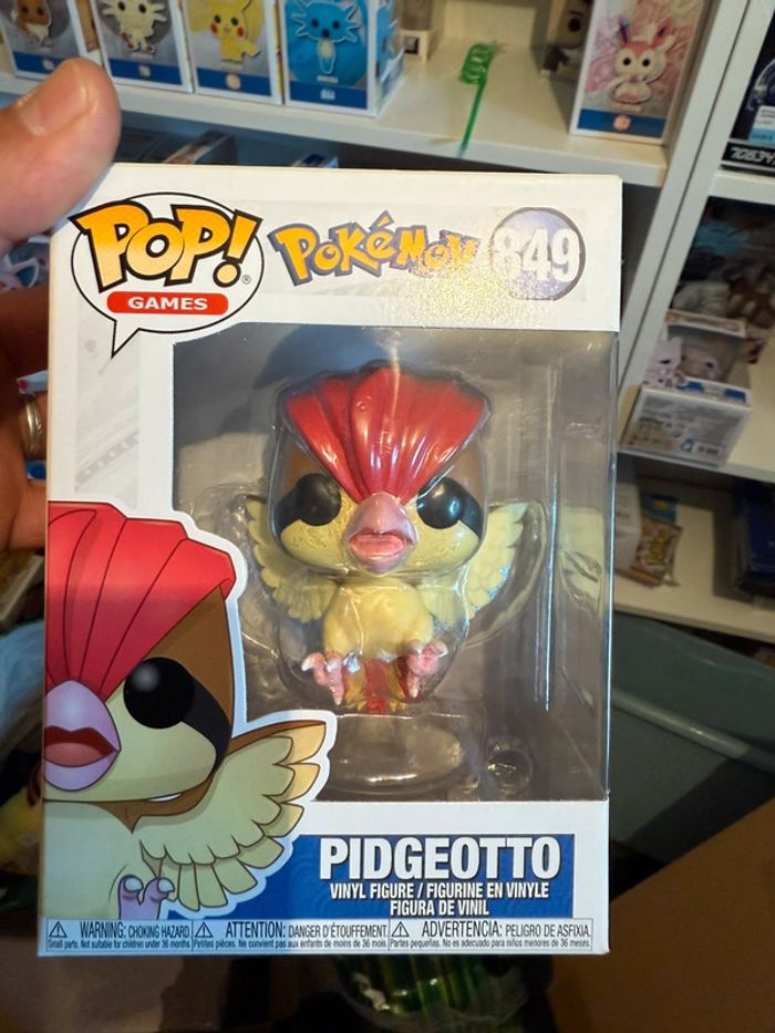 Funko pop Pokémon (roucoups)