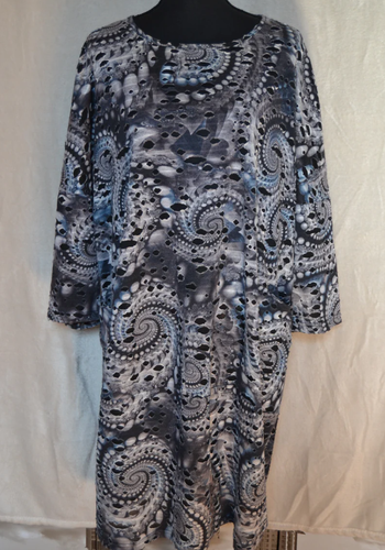 Robe Neslay — Gris & Noir Taille 2