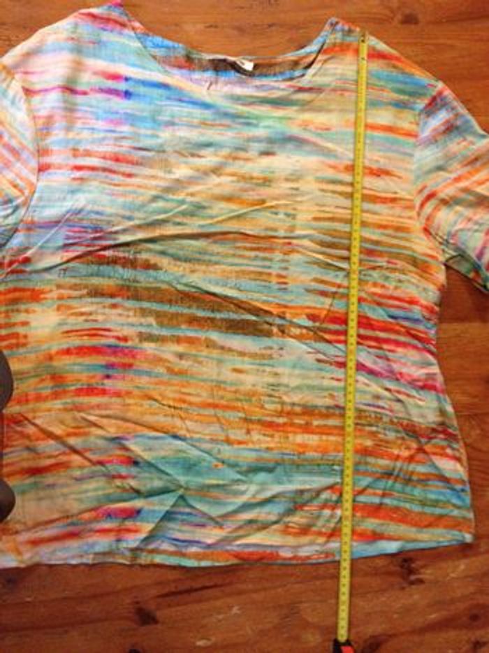T shirt multicolore ✧ manches courtes ✧taille S ✧ Sweet Miss ✧ look féminin - photo numéro 4