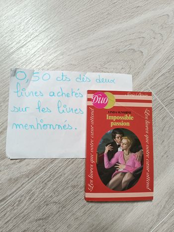 Livre Duo série désir