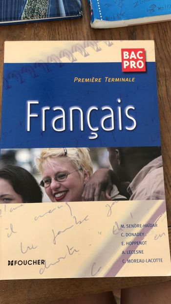 Livre scolaire Français Bac pro