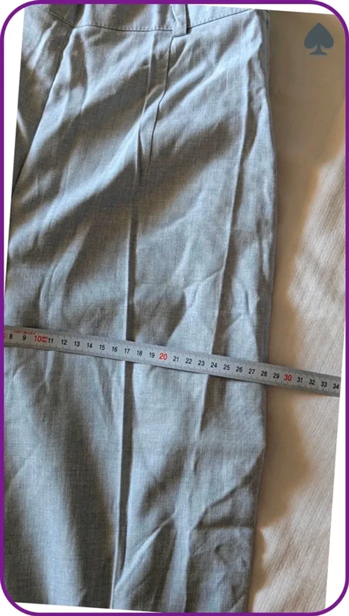 Pantalon style lin femme  36 neuf - photo numéro 7