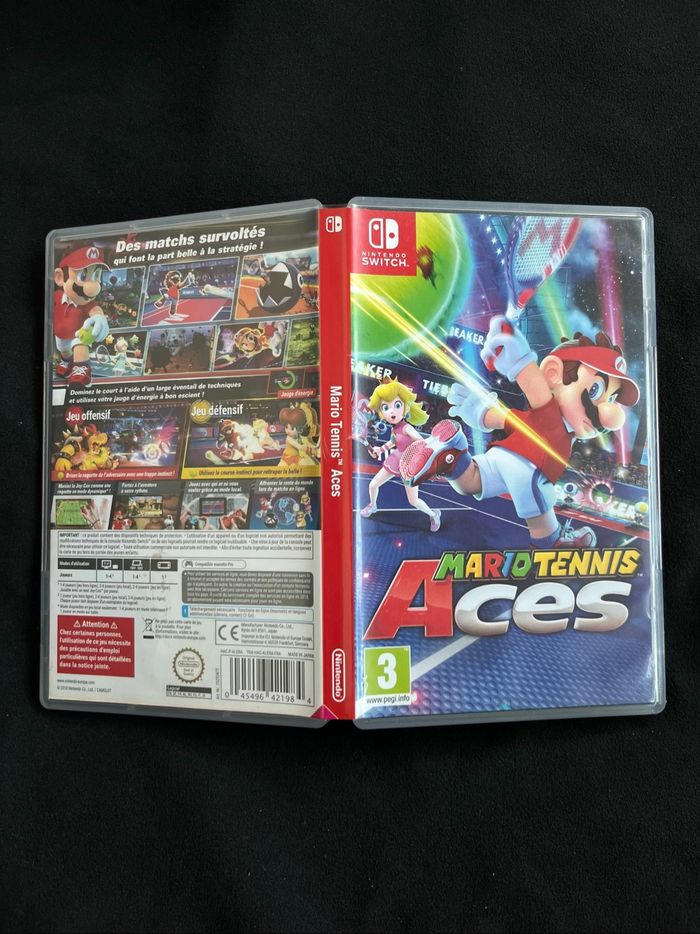 Jeu Mario tennis aces switch