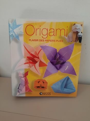 Origami plaisir des papiers pliées 