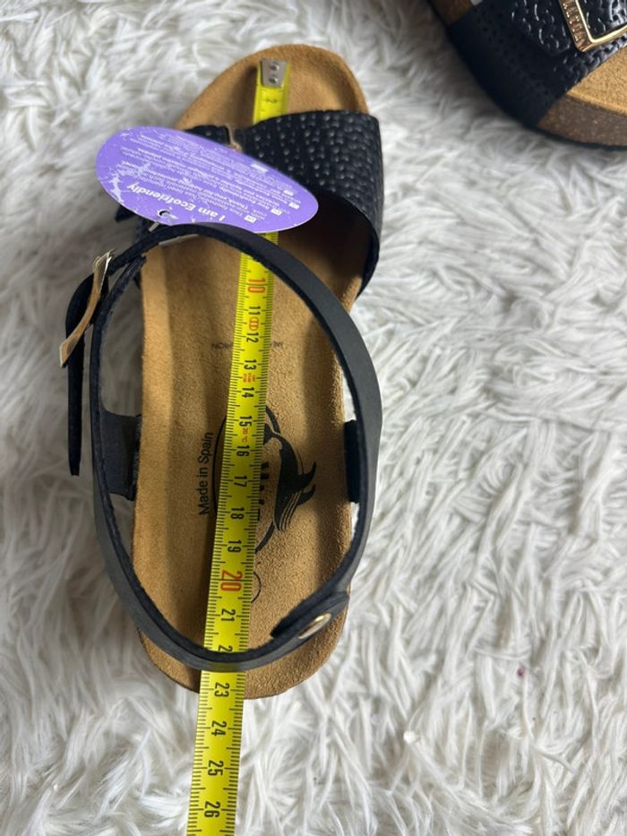 Paire de sandales compensées Plakton taille 37 - photo numéro 6