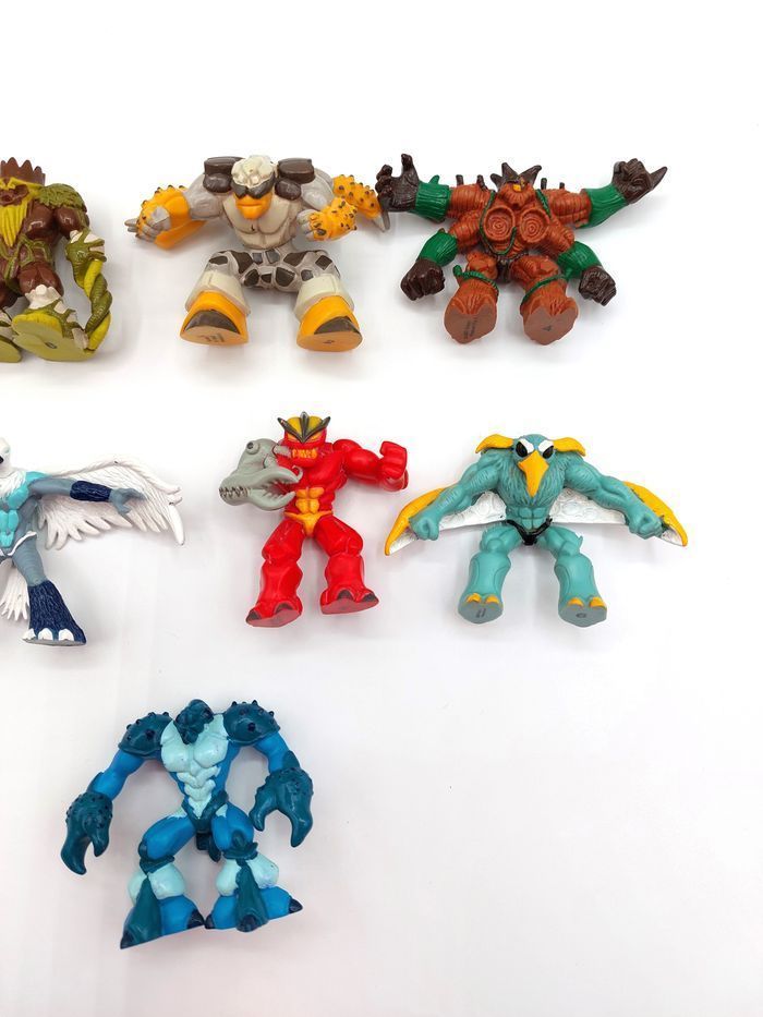 Lot de 7 figurines Gormiti Giochi Preziosi 2007, une sans date - collection Gormitis - photo numéro 3