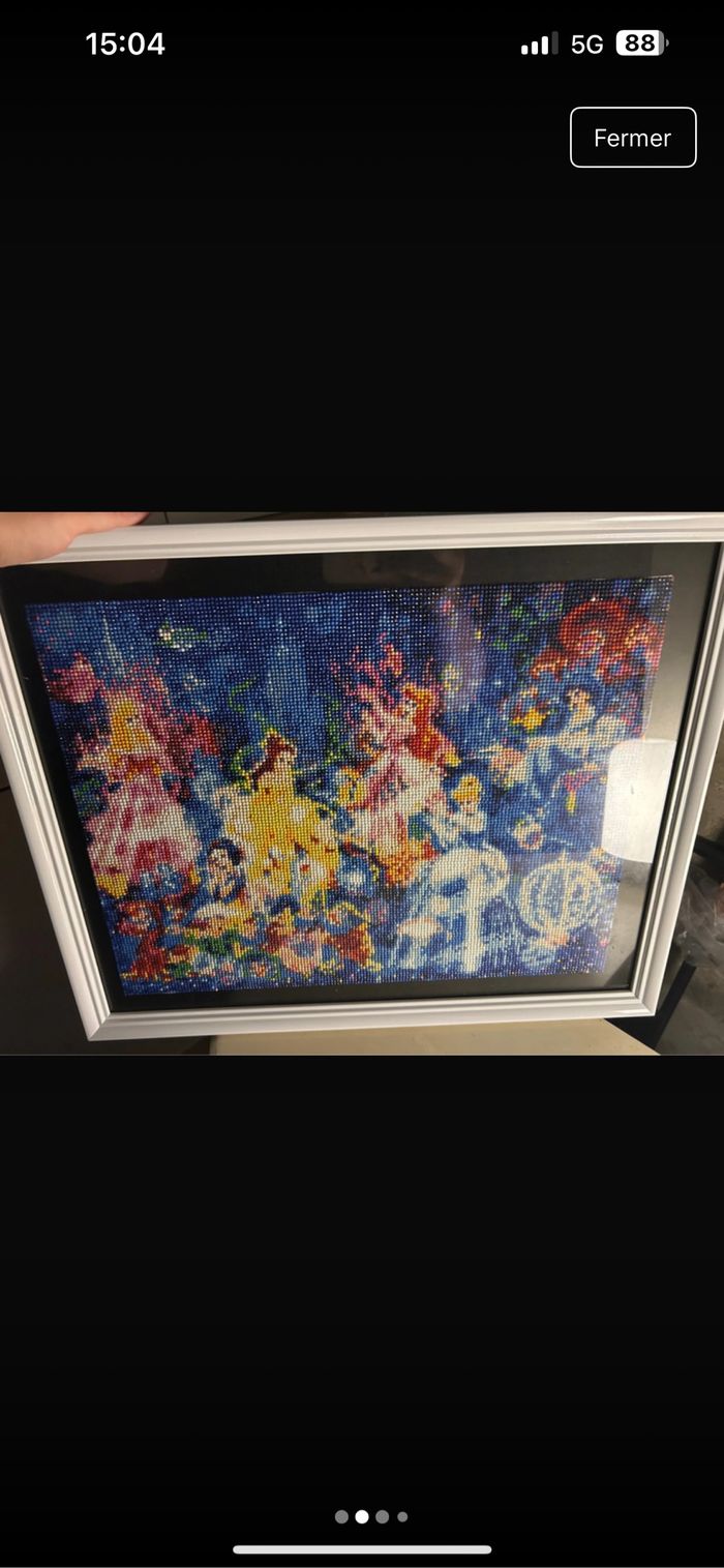 Cadre princesse Disney