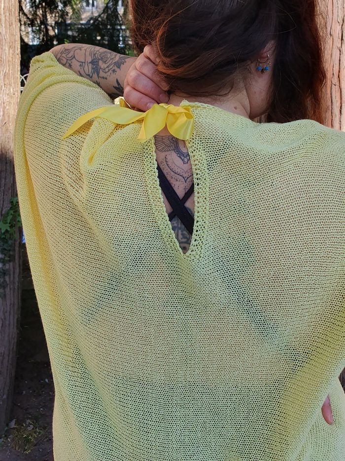 Pull fin ajouré Patras jaune
TU - photo numéro 5