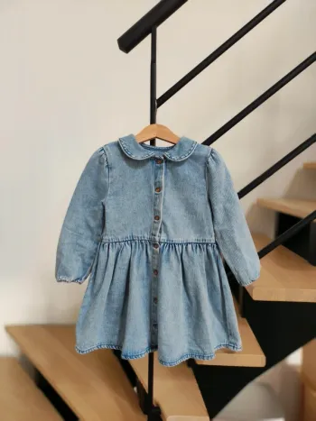 Robe denim fille 4 ans