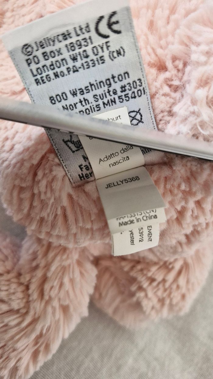 Lapin rose jellycat - photo numéro 8