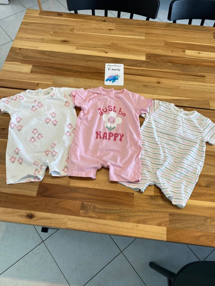 Lot de 3 barboteuses