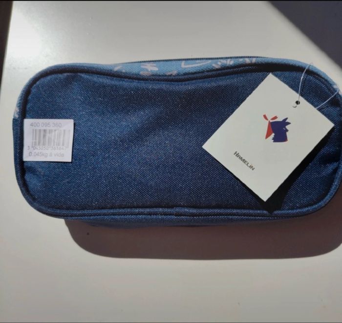 Grosse trousse, 2 compartiments, chipie - photo numéro 3