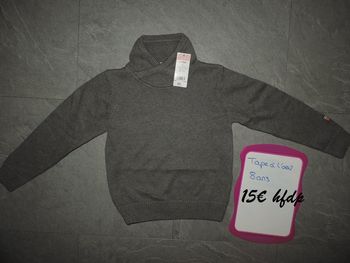 pull tape à l'oeil taille 8 ans