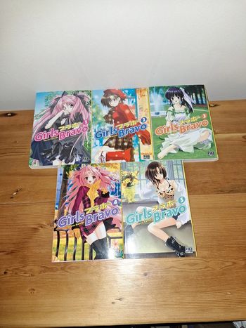 Manga Girls Bravo 5 tomes