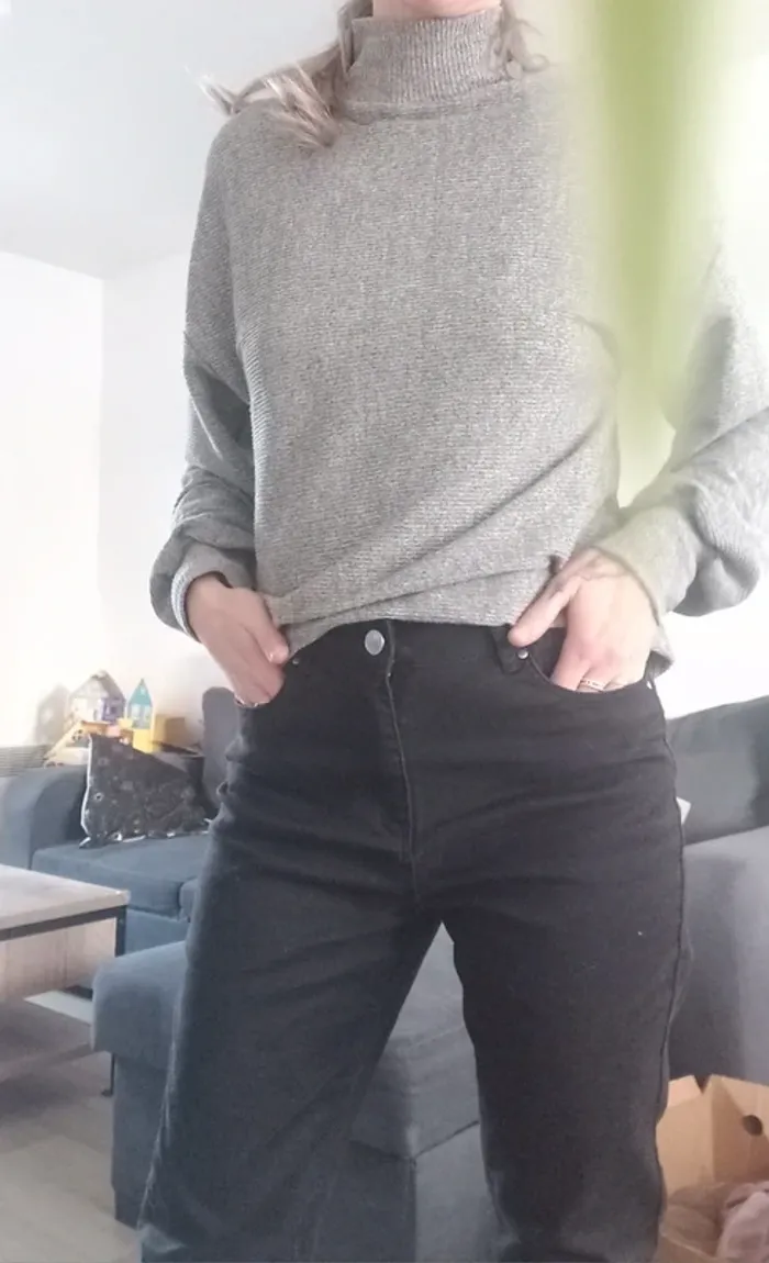 Pantalon noir skinny T38/40 - photo numéro 7