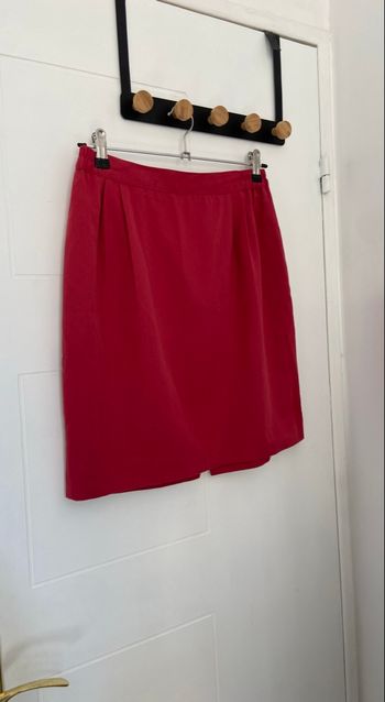 Jupe rose/rouge style tailleur Taille M