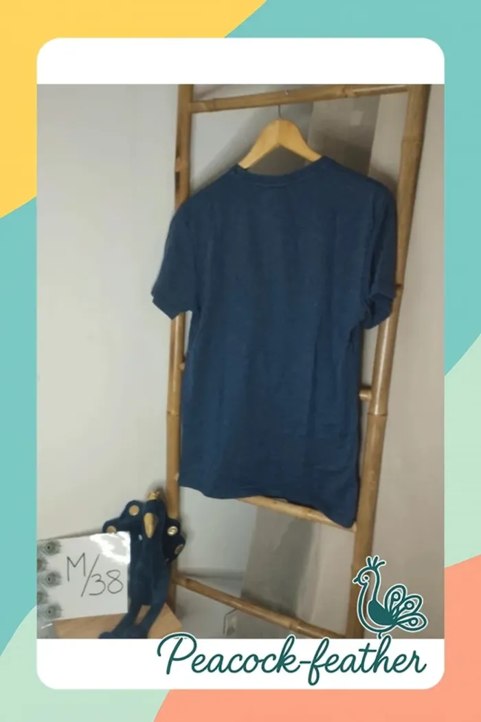 T-shirt Superdry bleu M - photo numéro 8