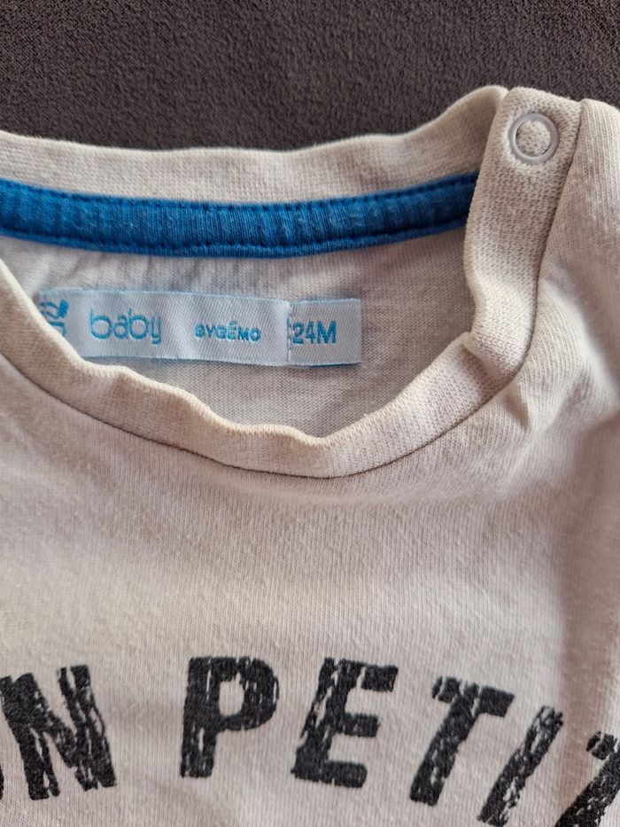 T-shirt garçon 24 mois - photo numéro 2