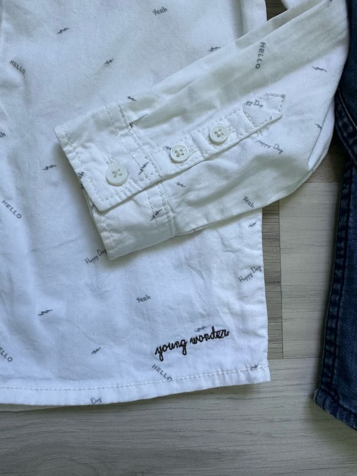 Lot 3 ans garçon 1 coupe vent & 2 chemises - photo numéro 9