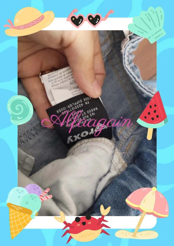 Bermuda jean Roxy 8ans - photo numéro 8